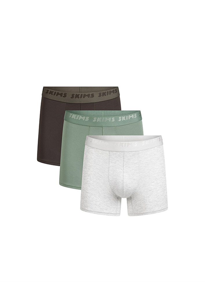 David Jones SKIMS 3 Pack Boxer Brief 3 Inch $115