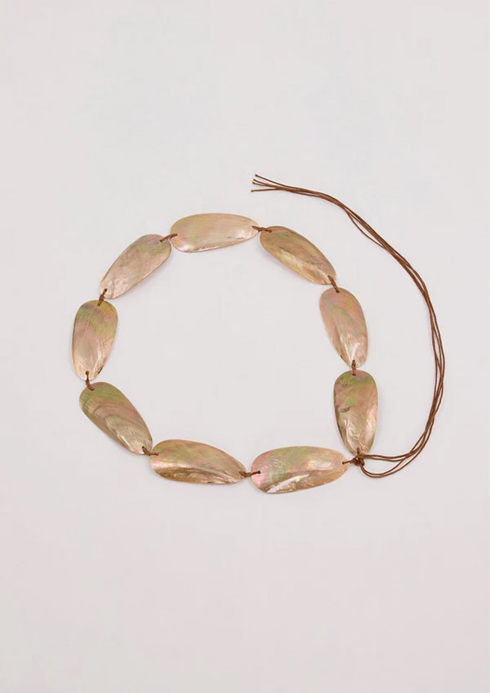 DISSH Bali Tailor La Pareo Ivory Belt 001 $149