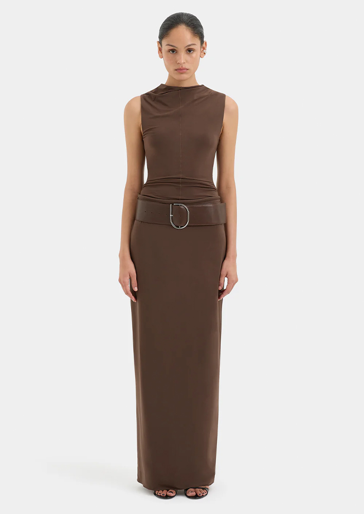 SIR. Rocco Wide Leather Belt $220