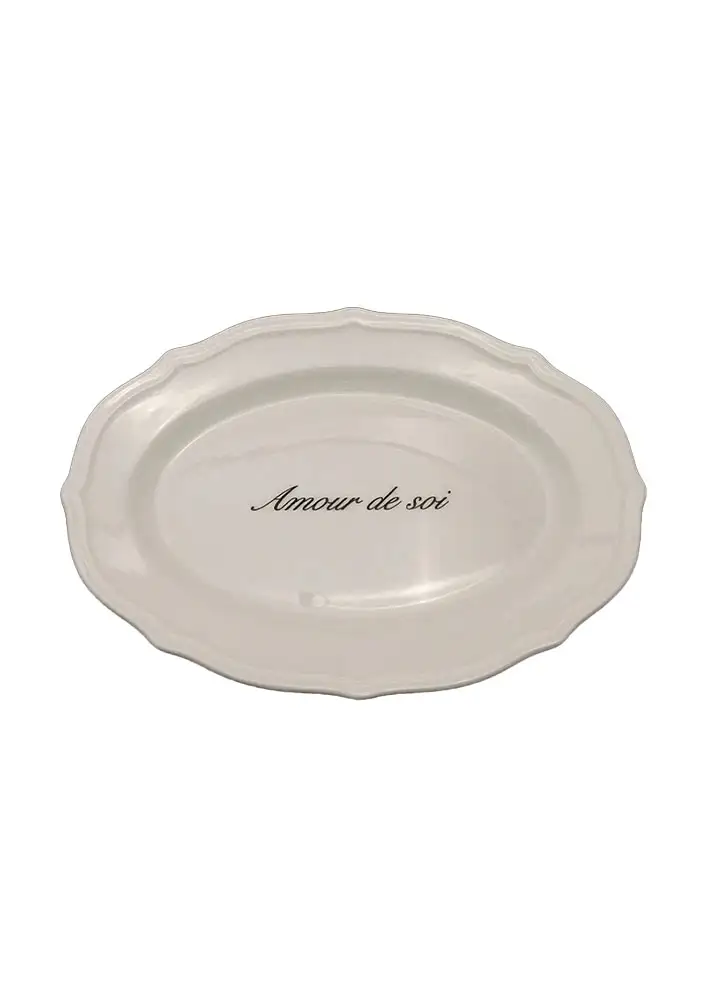 Cendré Ceramic Jewellery Plate $59