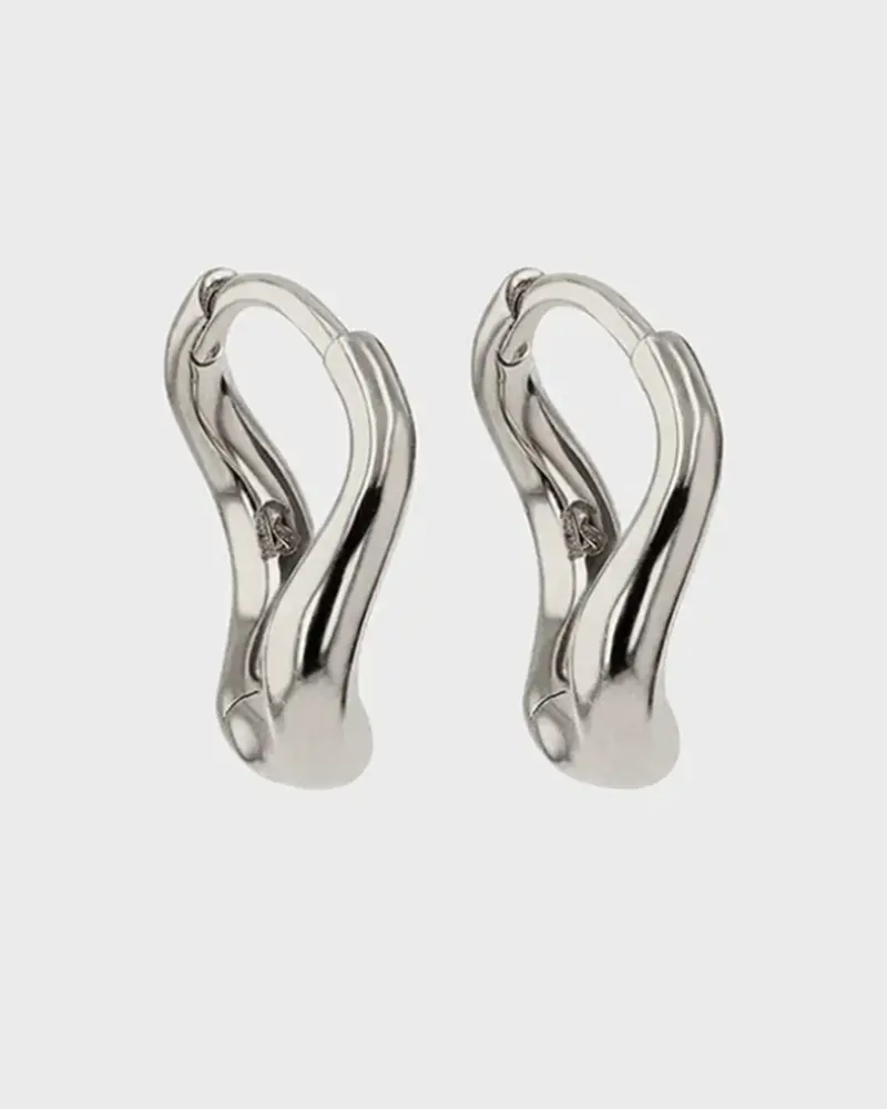 Sarah & Sebastian Form Hoops $580